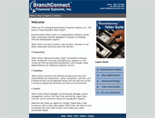 Tablet Screenshot of branchconnect.com